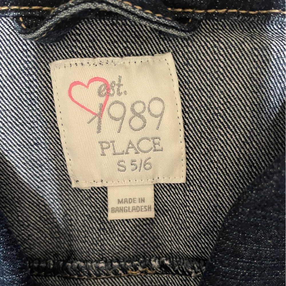 The Children's Place Indigo Denim Jacket - Picture 2 of 4